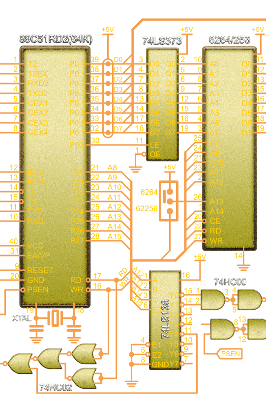 MCS51 Controller Circuit