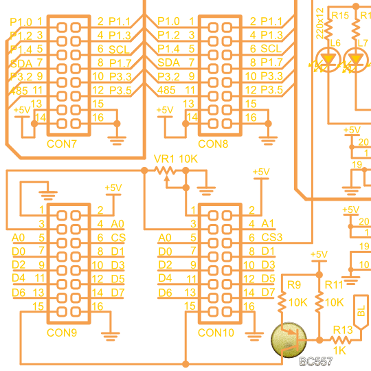 MCS51 Controller Circuit